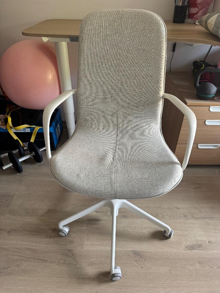 Chaise de bureau Ikea, Maison & Meubles, Enlèvement, Neuf, Beige, Chaise de bureau