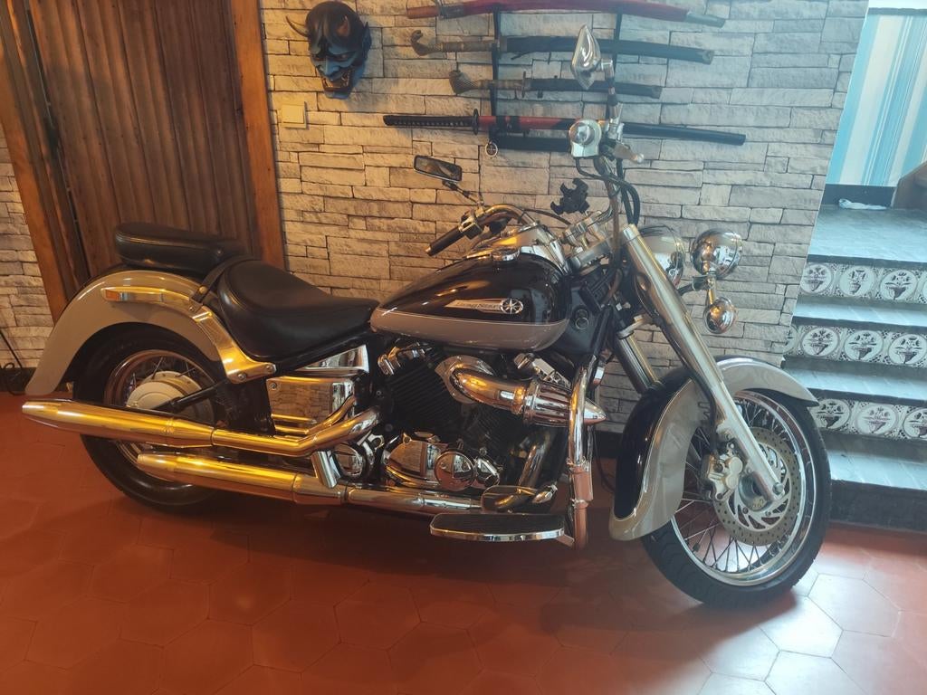 Prachtige Yamaha dragstar 650 full chroom gekeurd, Motoren, Motoren | Yamaha, Particulier, Nieuw, Chopper