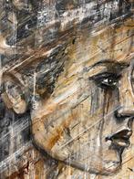 Peintures originales aux nuances de brun - Mk Art, Enlèvement ou Envoi