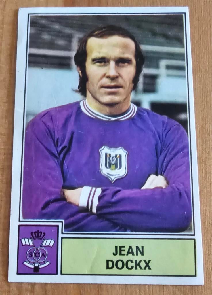 Panini Football 72-73 #17 Jean Dockx Anderlecht Voetbal!, Ophalen of Verzenden, Zo goed als nieuw, Sticker