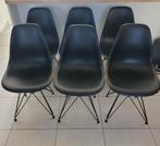 6 eetkamerstoelen perfecte staat, Ophalen, Zo goed als nieuw, Zwart, Vijf, Zes of meer stoelen