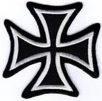 Iron Cross stoffen opstrijk patch embleem #2, Verzenden, Nieuw