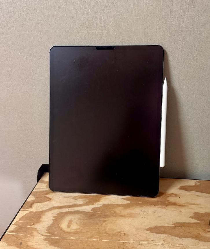 iPad Pro 12.9 512GB 4G/Cellular Space Grey – 3e generatie, Computers en Software, Apple iPads, Zo goed als nieuw, Apple iPad, Wi-Fi en Mobiel internet