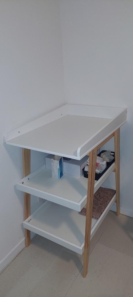 Baby changing table, Maison & Meubles, Enlèvement, Comme neuf, Blanc