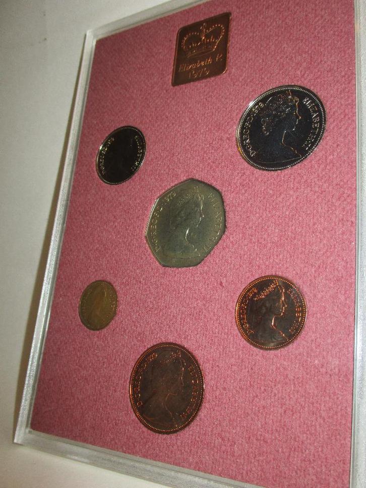 1979-De munten van Groot-Brittannië en Noord-Ierland-Proof, Postzegels en Munten, Munten | Europa | Niet-Euromunten, Setje, Overige landen