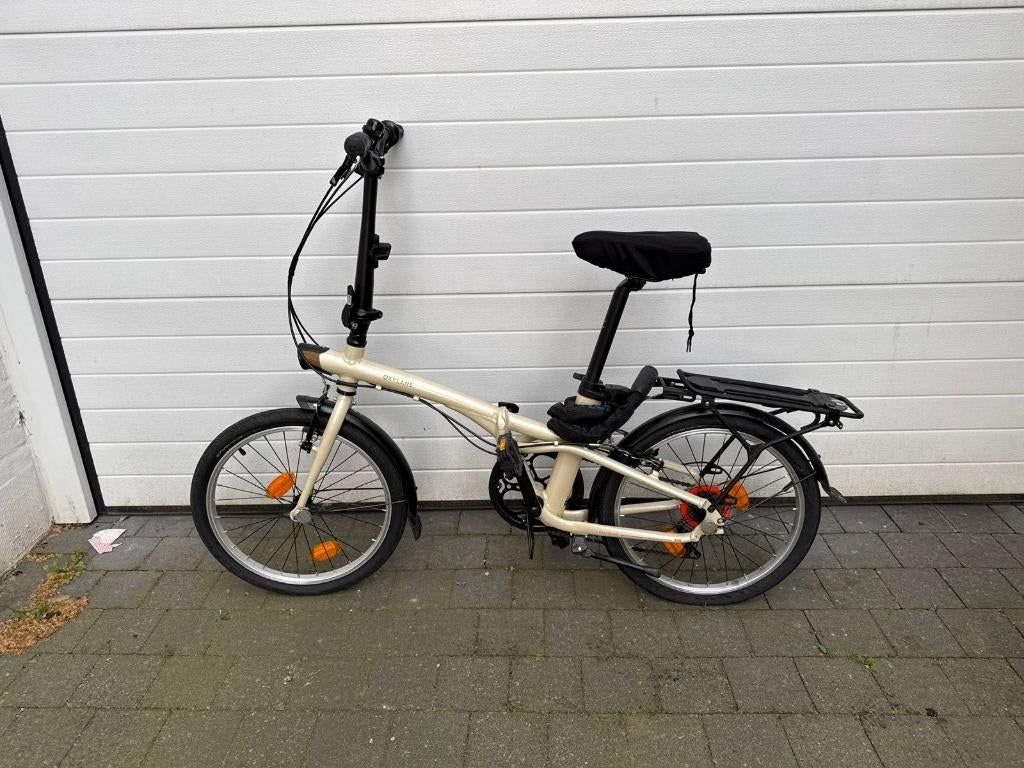 Opvouwbare fiets Decathlon B’Twin, Fietsen en Brommers, Fietsen | Vouwfietsen, Zo goed als nieuw, Dames, Overige merken, 18 tot 20 inch