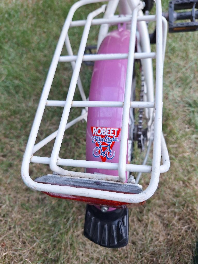 Kinderfiets (meisje), Ophalen, Gebruikt, Handrem, 18 inch