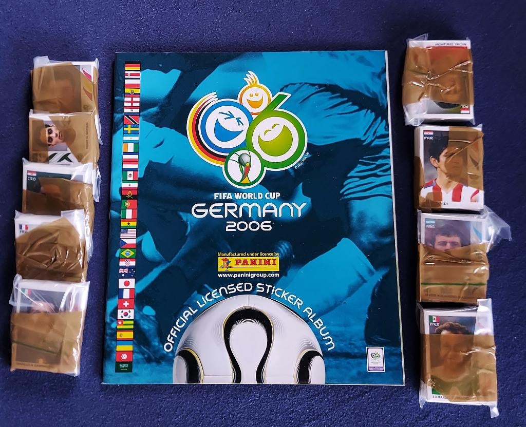 Panini album ' WK 2006 leeg album + alle losse stickers ', Hobby & Loisirs créatifs, Autocollants & Images, Neuf, Plusieurs autocollants