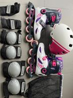 Roller en ligne + casque + protections, Autres marques, Rollers 4 roues en ligne, Réglable, Enlèvement