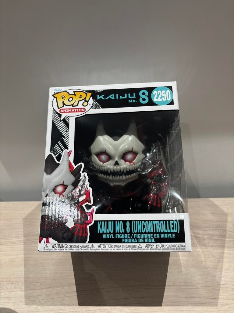 Funko Pop! Animation 2250 – Kaiju No. 8 (Uncontrolled), Verzamelen, Ophalen of Verzenden, Zo goed als nieuw