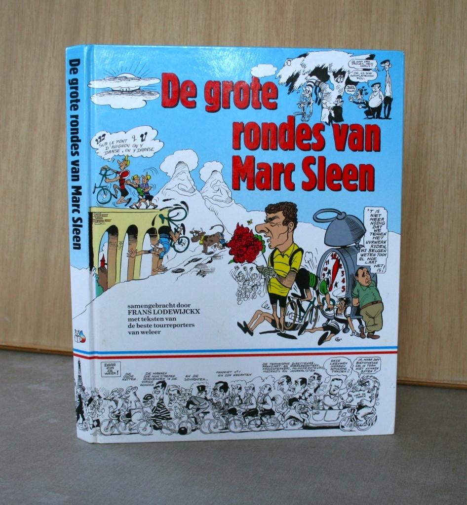 Tour de France: De grote rondes van Marc Sleen., Gelezen, Frans Lodewijckx  en Marc Sleen, Lopen en Fietsen, Ophalen of Verzenden