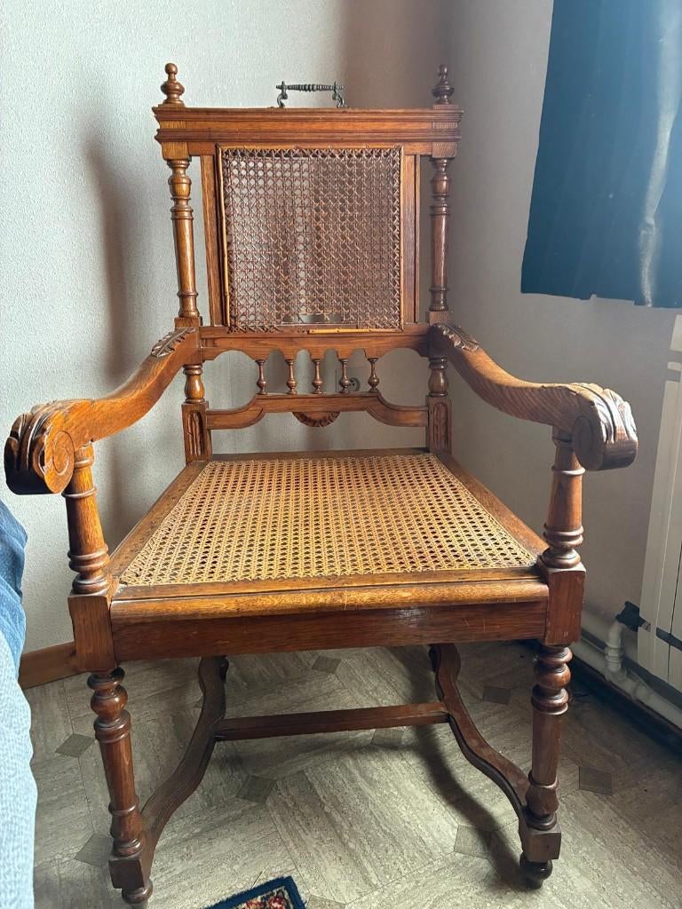 antieke stoel, Ophalen