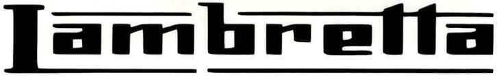 Lambretta sticker #1, Motoren, Accessoires | Stickers, Verzenden