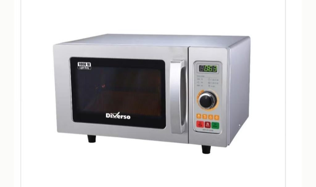 Four à micro-ondes Diverso (neuf dans la boîte), Electroménager, Micro-ondes, Neuf, Autoportant, 45 à 60 cm, Air chaud, Plaque tournante