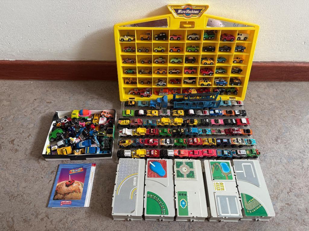 Groot lot micro machines Galoob, Kinderen en Baby's, Speelgoed |Speelgoedvoertuigen, Ophalen of Verzenden