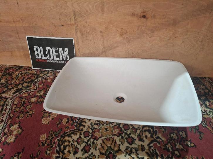 wasbakken, waskommen, badmeubel, Bricolage & Construction, Sanitaire, Comme neuf, Lavabo, Pierre, Enlèvement