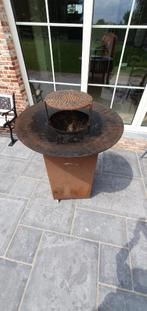 cortenstaal barbeque, Ophalen