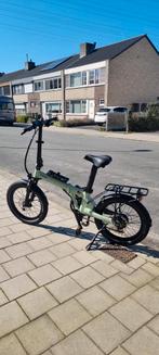 Eovolt Elektrische vouwfiets, 20 inch of meer, Versnellingen, Zo goed als nieuw, Totaal opvouwbaar
