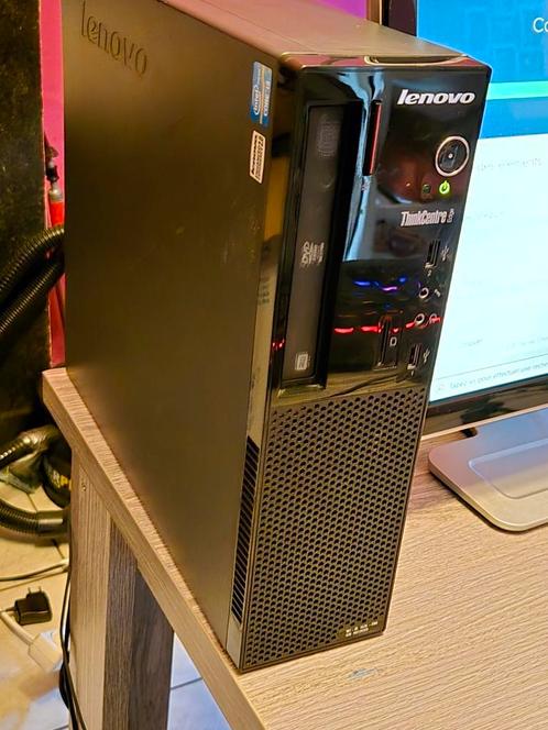 Mini tour lenovo thinkcenter edge i5 8gb+ssd240gb.win10 pro, Computers en Software, Desktop Pc's, Zo goed als nieuw, 3 tot 4 Ghz