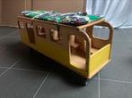 Houten Speelgoedbus om op te zitten, Kinderen en Baby's, Ophalen of Verzenden, Gebruikt