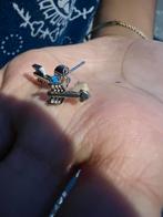 Zilveren pijlenboog oorbellen, Ophalen, Nieuw, Knopjes of Stekers, Zilver