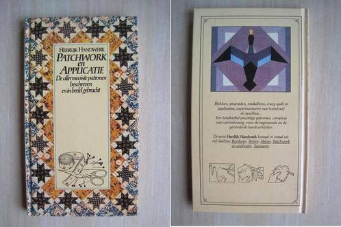 1023 - Patchwork en Applicatie - Heerlijk Handwerk, Boeken, Hobby en Vrije tijd, Zo goed als nieuw, Breien en Haken, Ophalen of Verzenden