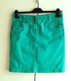Te koop: Mooi groen/ turquoise jeans rokje, 40., Gedragen, Boven de knie, Groen, "Cassis"