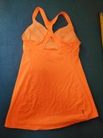 topje fluo oranje met ingewerkte bh maat medium, Kleding | Dames, Sportkleding, Oranje, Decathlon, Maat 38/40 (M), Ophalen of Verzenden