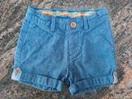 Mt 74 Blauwe gekleede short, Kinderen en Baby's, Babykleding | Maat 74, Broekje, Ophalen of Verzenden, Zo goed als nieuw, Zara
