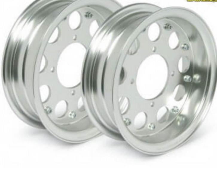 Chroom 4-gaatsverlgen 8x2.50 voor Monkey ..., Motoren, Onderdelen | Overige, Nieuw, Ophalen