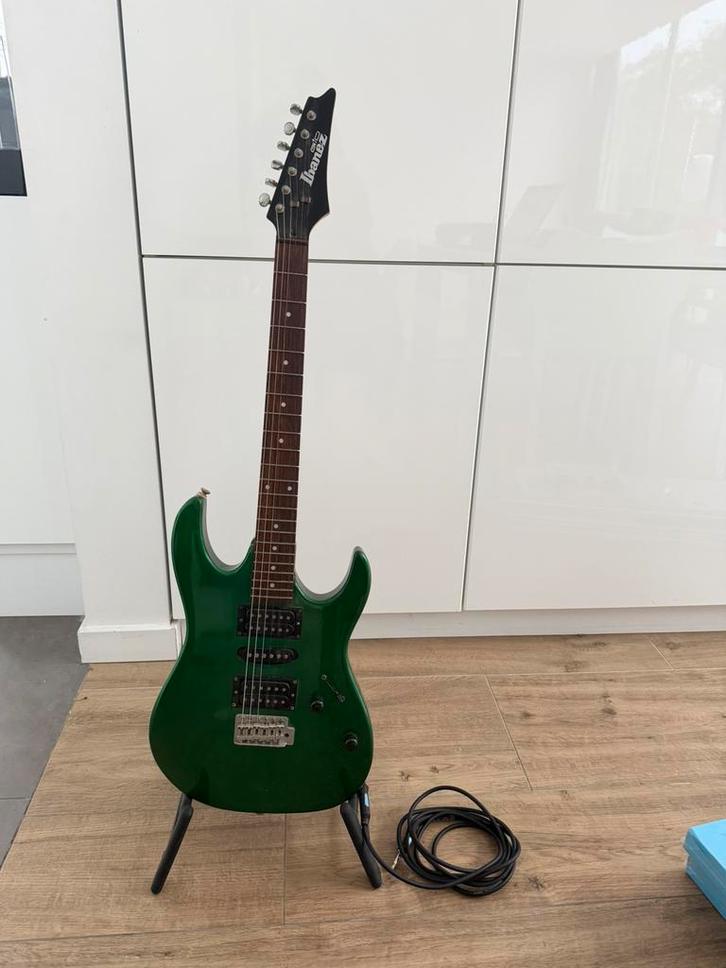 Volledige gitaar set voor beginners, Muziek en Instrumenten, Snaarinstrumenten | Gitaren | Elektrisch, Zo goed als nieuw, Ibanez