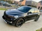 BMw X1 X-Drive 25E Plug in Hybride black line sport, Auto's, USB, Zwart, Leder, SUV of Terreinwagen