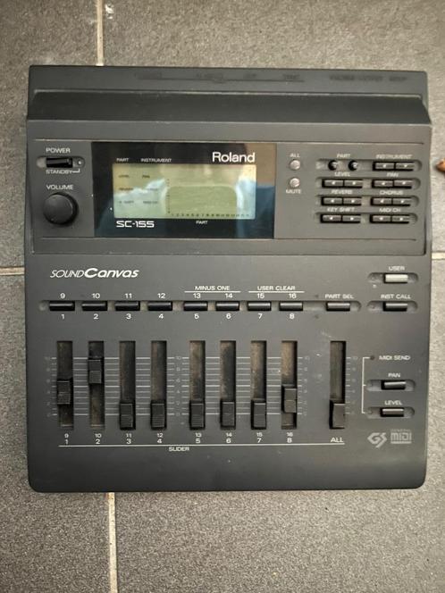 Roland soundcanvas sc-155, Muziek en Instrumenten, Soundmodules, Gebruikt, Roland, Ophalen