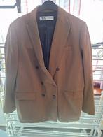 Lichtbruine blazer ,Zara ,XL, Bruin, Maat 46/48 (XL) of groter, Ophalen of Verzenden, Zo goed als nieuw