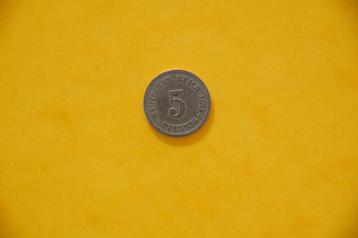REICH : 5 Pfennig 1875 A in zeer goede staat beschikbaar voor biedingen