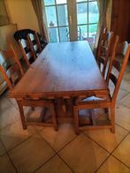 Salle à manger en chêne, Maison & Meubles, Salles à manger complètes, Enlèvement, Utilisé, Contemporain, 6 à 8 chaises