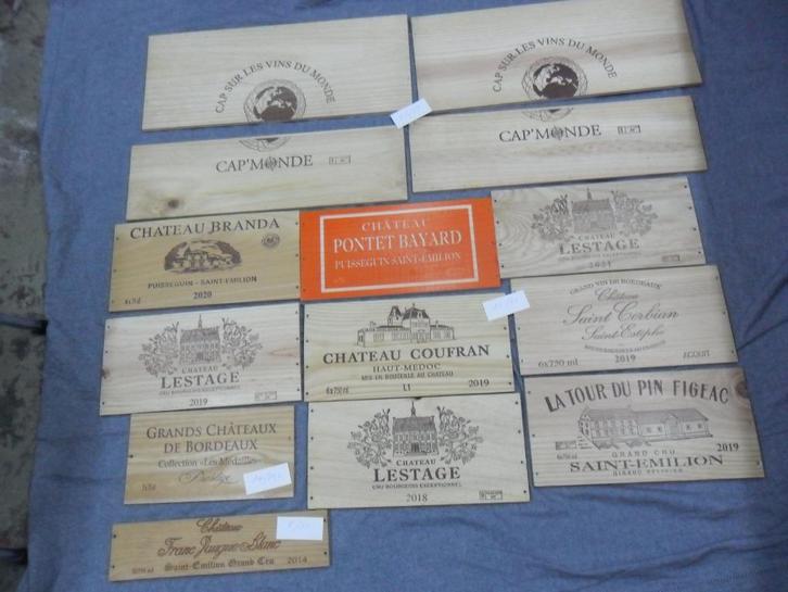 Wijnafdrukken in 12 formaten (zie foto 1), Verzamelen, Wijnen, Gebruikt, Frankrijk, Ophalen of Verzenden