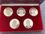 Zilveren munten 5 koningen, Ophalen, Zilver, Setje, Zilver