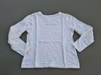 Wit gestreept t-shirt, CKS, 140, Kinderen en Baby's, Kinderkleding | Maat 140, Ophalen of Verzenden, Zo goed als nieuw