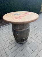 Statafel met vat en Duvel tafelblad, Ophalen, Gebruikt