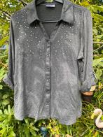 Shirt Jersey , 40/42 met steentjes, Ophalen of Verzenden, Zo goed als nieuw, Grijs