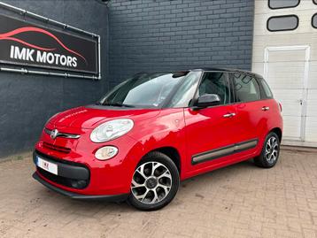 FIAT 500L Pop 1.4 BENZINE 2016 EURO 6b (MET GARANTIE), Autos, Rouge, Achat, Euro 6, Entreprise