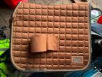 Equito hazelnut set full dressuur, Dieren en Toebehoren, Ophalen of Verzenden, Zo goed als nieuw, Dekje