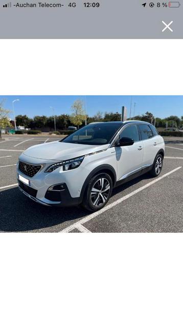 Peugeot 3008 GT Line Blanc Nacré, Autos, Peugeot, Achat, 5 portes, Particulier, Blanc
