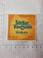 Bieretiket Tafelbier, Verzamelen, Biermerken, Ophalen of Verzenden, Nieuw