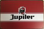 Jupiler bier metalen vintage look wandplaat reclamebord, Verzamelen, Biermerken, Verzenden, Nieuw, Reclamebord, Plaat of Schild