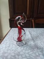 coq rouge en verre objet décoratif, Antiek en Kunst, Ophalen of Verzenden