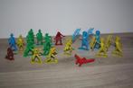 Cowboys en indianen figuren( mix van 18 zoals op foto's ), Verzamelen, Ophalen of Verzenden, Gebruikt