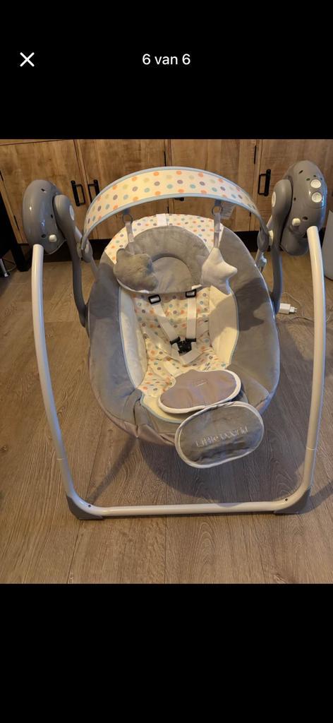 Little world wipstoel, Kinderen en Baby's, Wipstoeltjes, Zo goed als nieuw, Wipstoel, Verstelbaar, Ophalen