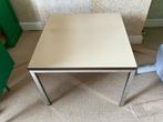 vierkante salontafel, Huis en Inrichting, Ophalen, Gebruikt, 50 tot 100 cm, Vierkant